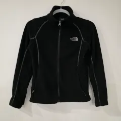 THE NORTH FACE ザノースフェイス ブラック フリース ジップアップ レディース S