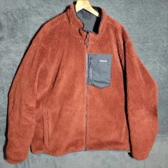 パタゴニア Classic レトロ-X リバーシブル フリース ジャケット オレンジ