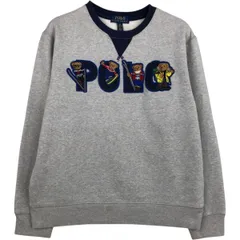 古着 ラルフローレン Ralph Lauren POLO RALPH LAUREN ポロベア ロゴスウェットシャツ トレーナー レディースL相当/eaa621194