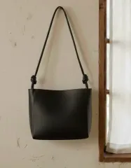 レトロ ブラック ショルダーバッグ 新品