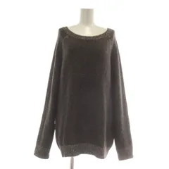 セオリーリュクス theory luxe ニット セーター 長袖 アルパカ 38 茶 ブラウン 03-1301712 /AU