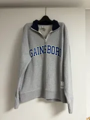 ゲインズボロ アノラック ハーフジップアップ スウェット