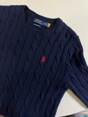 POLO RALPH LAUREN ポロラルフローレン ピマコットン ケーブルニット 韓国国内店舗購入正規品