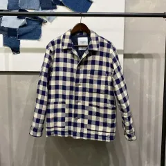 (90) エスピオナージ カジュアル チェック パデッド シャツ ジャケット