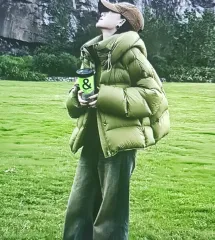 (海外配送) フードダウンアウター