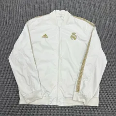 アディダス レアルマドリード 白 ウィンドブレーカー