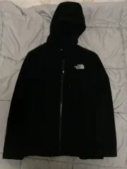 THE NORTH FACE フリース ジップアップ フーディー ブラック S