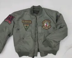 us エアフォース ma1