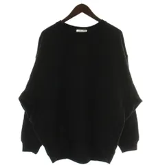 フリークスストア FREAKS STORE トレーナー F 黒 ブラック 無地 クルーネック 長袖 /GG