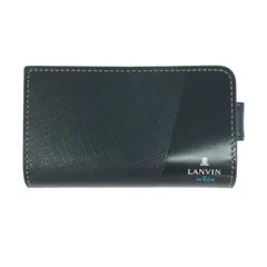 LANVIN en Bleu ランバンオンブルー 5連キーケース/パシャル  コインケース付/レザー 555611   ブラック ユニセックス / 240001195388