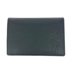 POLO RALPH LAUREN ポロラルフローレン 名刺入れ  レザー/ロゴ    ブラック メンズ / 240001194715のサムネイル