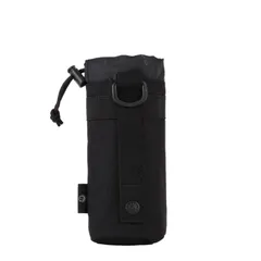 【新着商品】ウォーターボトルバッグ ハンディペットボトルケース ドリンクホルダー アウトドア ボトル キャリー バイク タクティカル 登山 ミリタリー Molleに対応 サバゲ― モールシステム 550ml ナイロン ペットボトル 水筒ポーチ ブラック Arc