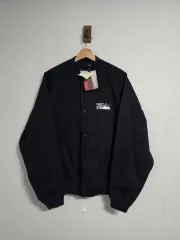 FIRST DOWN ブラック ブルゾン ジャケット L