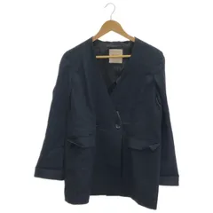 JOURNAL STANDARD L’essage (ジャーナルスタンダードレサージュ) チノ ダブルブレストジャケット ネイビー FREE