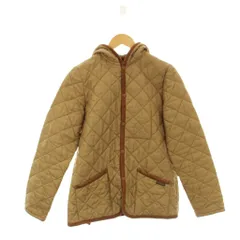ラベンハム LAVENHAM キルティングジャケット 上着 40 ベージュ フード付き 長袖 /JP