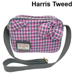 ハリスツイード Harris Tweed ポシェット 限定 ハローキティBRITISH 