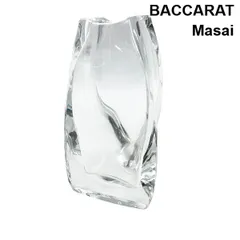 バカラ BACCARAT フラワーベース 花瓶 マサイ Masai 曲線 オブジェ フルレッドクリスタル クリスタルガラス ユニセックス 6V376のサムネイル