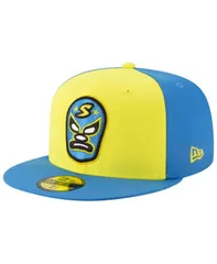 ニューエラ メンズ アクセサリー 帽子 キャップ New Era Sacramento River Cats Copa de la Diversion 59FIFTYFITTED Cap YellowLightBlue ライトブルー