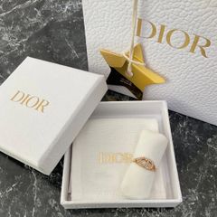 ディオール DIOR ラインストーン ロゴ ブローチ Ag925 - メルカリ