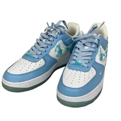NIKE WMNS AIR FORCE 1'07 LX エアフォース DX2937-100 スニーカー ホワイト/ブルー 28.5cm 中古 美品 T11061701