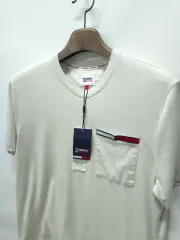 トミー ジーンズ オーガニック コットン ポケット 半袖 Tシャツ (Lサイズ / 未使用 新品)