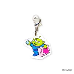 【メール便】トイストーリー ファスナーマスコット ペンチャーム エイリアン ディズニー フロンティア 目印 キャラクター グッズ 