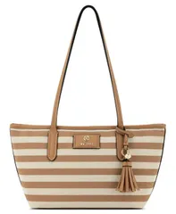 ナインウェスト レディース バッグ Nine West Nori Large Shopper Bag Natural Dark Camel キャメルのサムネイル