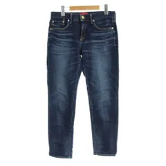 レッドカード RED CARD デニム ジーンズ 24 紺 ネイビー ウォッシュ加工 スリムフィット /AP