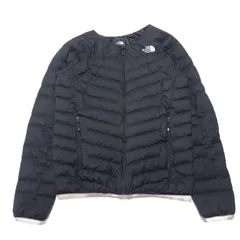 ノースフェイス サンダーラウンドネックジャケット ブラック 黒 Sサイズ NY32013 THE NORTH FACE