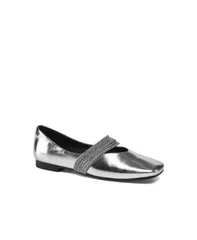 グレース レディース シューズ サンダル Grace Kohsumai Flat Silver leather シルバーのサムネイル