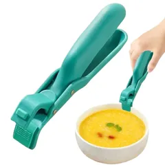 【新着商品】取っ手 フライパンハンドル フライパン 鍋つかみ やっとこ 鍋掴み オーブンクリップ オーブン ヤットコ フライパンの取っ手 ハンドル geneX マルチハンドル (グリーン)のサムネイル