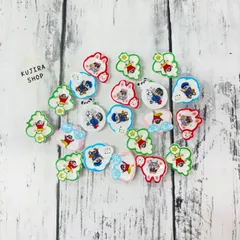 C29-1 デコパーツ 20個セット ハンドメイド素材 デコレーション用 パーツ