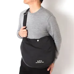 26SSモデル アーペーセー A.P.C. メンズ JOURNAL ナイロン ミディアムバッグ【LZZ NOIR/BLACK】 M61939 PSAKR LZZ/【2026SS】m-bagのサムネイル
