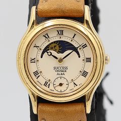 希少稼働】 SEIKO AVENUE ムーンフェイズ ヴィンテージ 90s - メルカリ