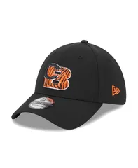 ニューエラ メンズ アクセサリー 帽子 New Era Mens Black Cincinnati Bengals City Originals 39THIRTY Flex Hat Black ブラック