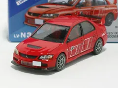 三菱 ランサー GSRエボリューション IX MR ラリーアート仕様（赤）2006年式 LV-N349c【トミーテック社1/64ミニカー】【トミカの時】
