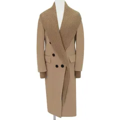 【未使用 希少】BURBERRY バーバリー 最高級 カシミヤ100％ 2WAY レイヤード チェスター コート IT36 ニットトリム着脱可 国内正規品 47705のサムネイル