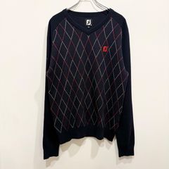 新品】フットジョイ FOOTJOY アーガイル セーター Lサイズ 完売 - メルカリ