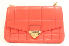 【中古】 Michael Kors レディースショルダーバッグ -- ショルダーバッグ Michael Kors -- 赤 レッド ロゴ