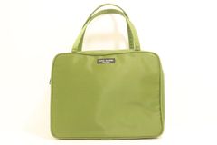 【中古】 kate spade レディースハンドバッグ -- ハンドバッグ kate spade -- 緑 グリーン ロゴ
