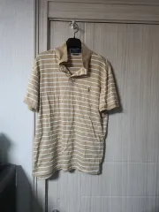 ポロラルフローレン ストライプ 半袖 カラーTシャツ 105