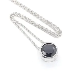 e.m. イーエム ネックレス SILVER 925 シルバー ブラックジルコニア 0401-AN41のサムネイル