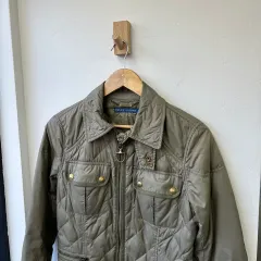 ラルフローレン カーキ キルティング ジャケット