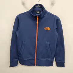 140 size THE NORTH FACE ザノースフェイス キッズ 起毛 トレーナー ジップアップ ジャージ