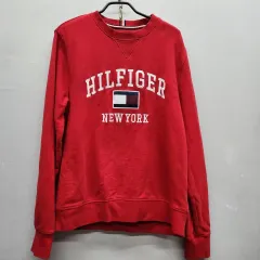 Tommy Hilfiger ビックロゴ 刺繍 スウェット S(M)