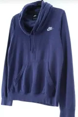 ナイキ W(S) ナイキ フード付きTシャツ パープル オールドスクール-1500D