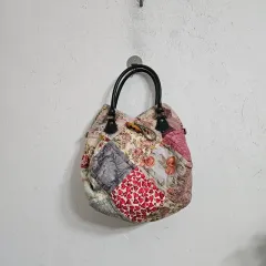 パッチワークキルトトートバッグ ハンドバッグ バッグ