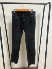 ブラック デニム カットオフ スキニージーン 5131