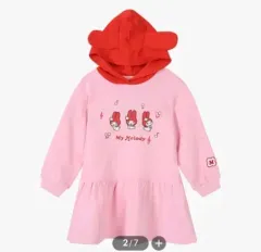 マイメロディ フード付きワンピース(110)