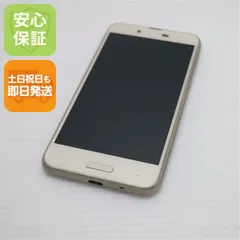 新品同様 SH-01K AQUOS sense ゴールド スマホ 即日発送 スマホ 白ロム  DoCoMo SHARP 土日祝発送OK 03000